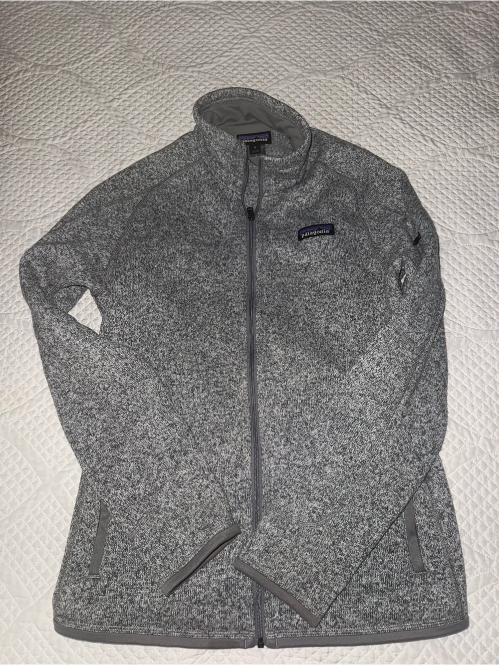 Patagonia Women’s Gray Full-Zip Jacket Size Medium